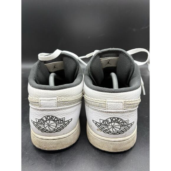 Nike Air Jordan 1 Phat Retro Low Men Size 13 338145-110 White Anthracite Shoes main image 7